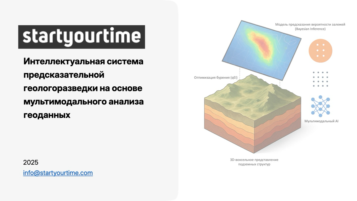 Мультимодальная модель интеллектуальной геологоразведки